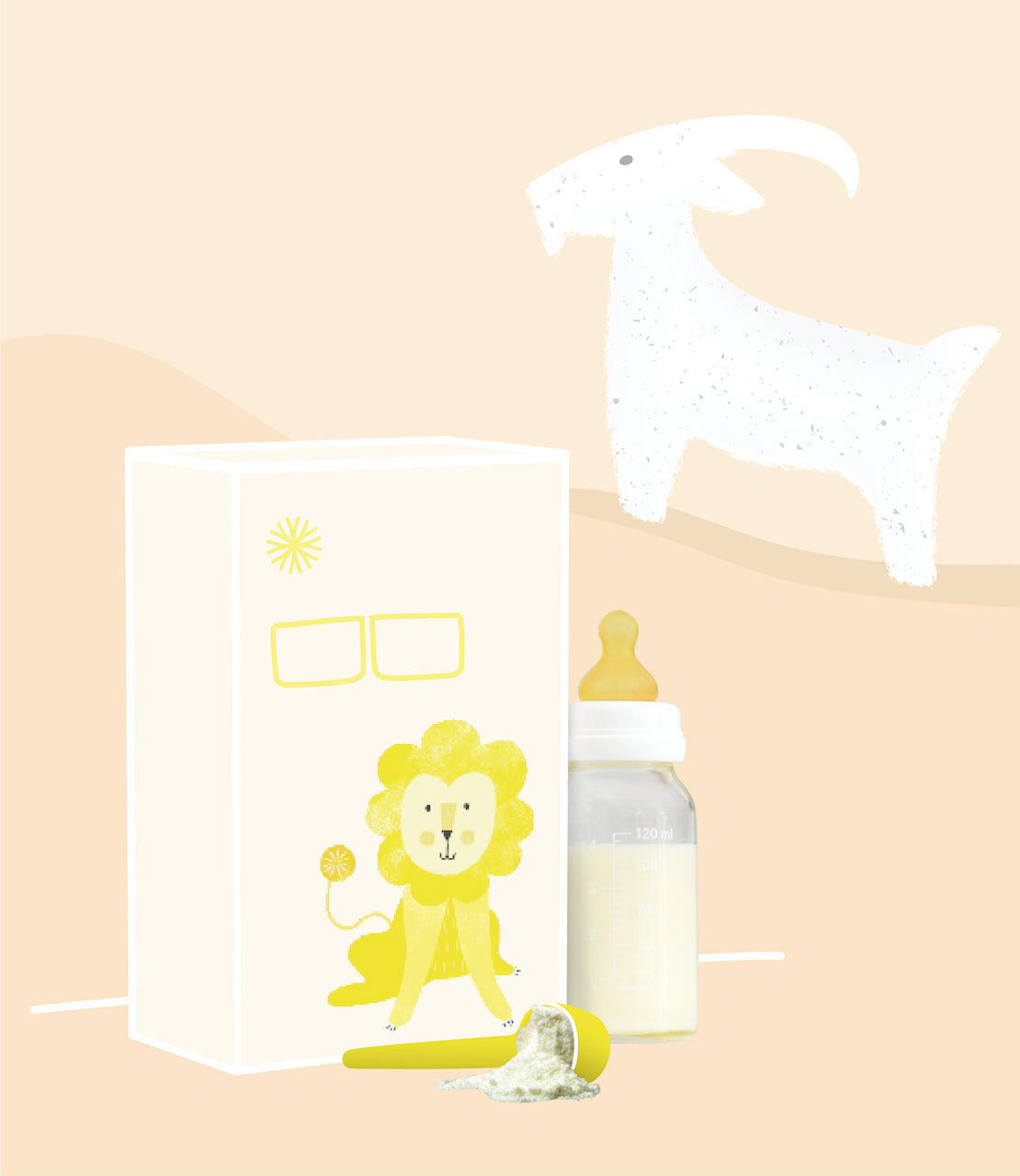 Ziegenmilch für dein Baby