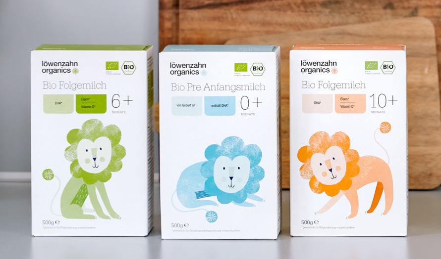 Bio Babymilch auf Kuhmilchbasis