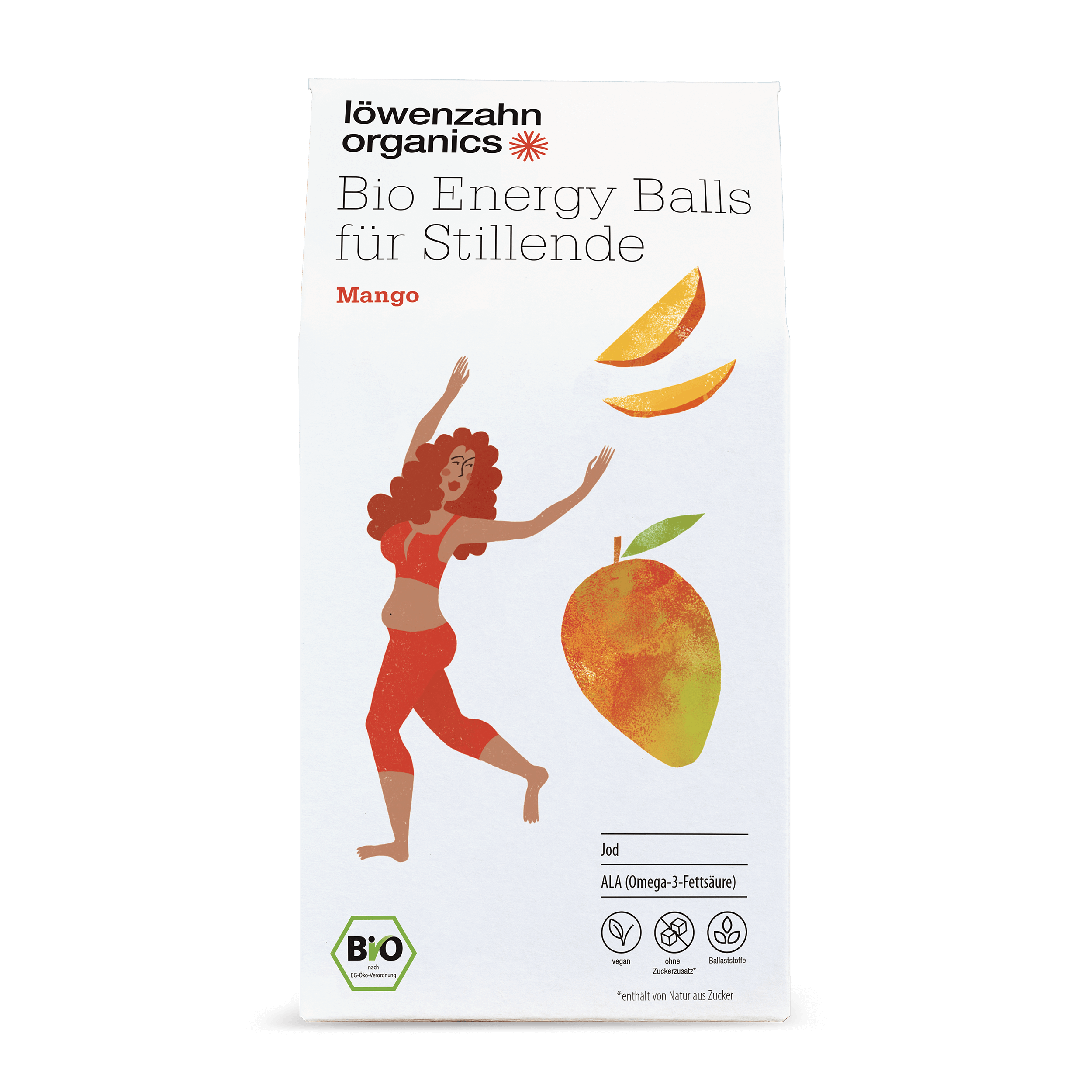 Bio Energy Balls für Stillende Mango