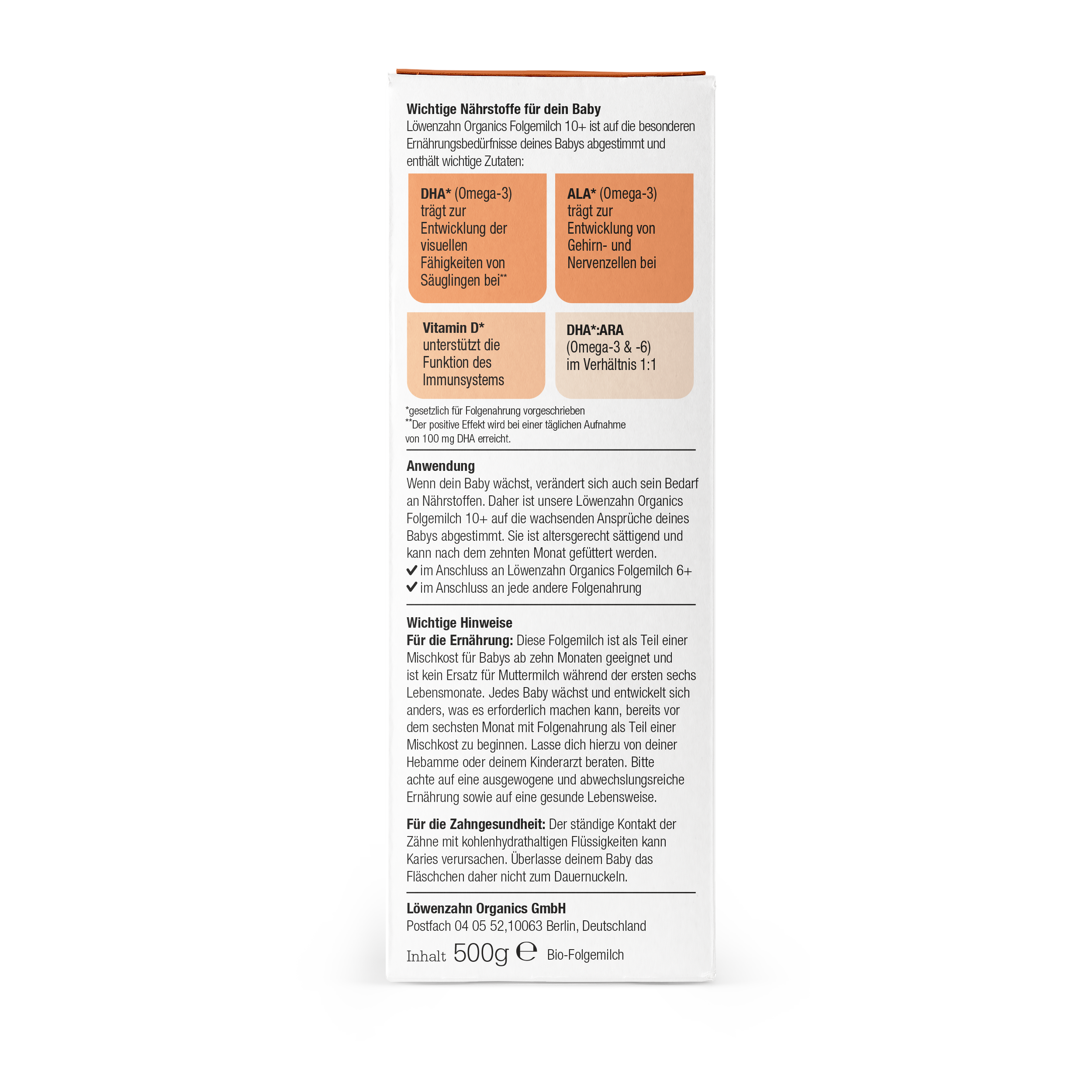 Verpackung Seitenansicht Folgemilch 2
