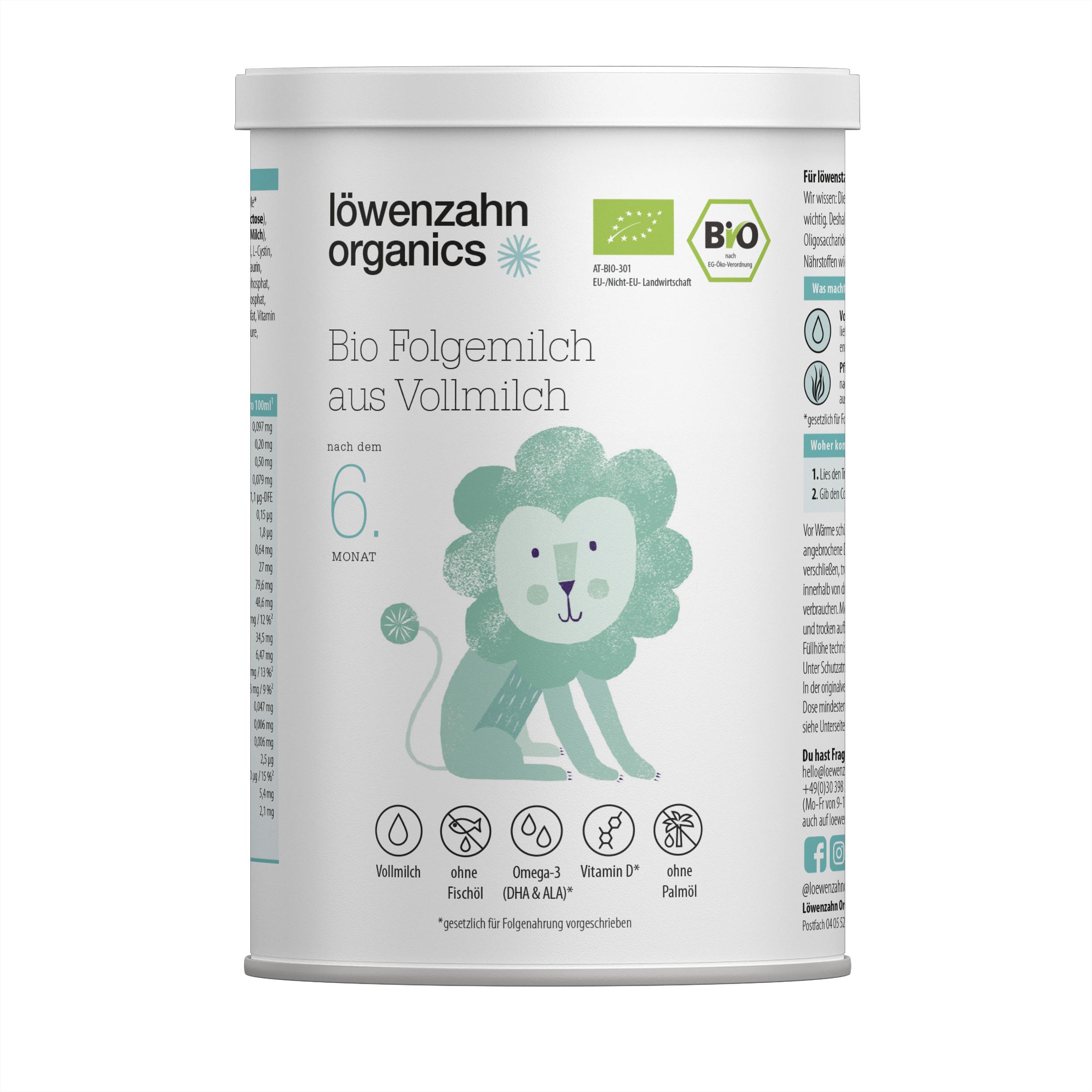 Folgemilch 2 Vollmilch