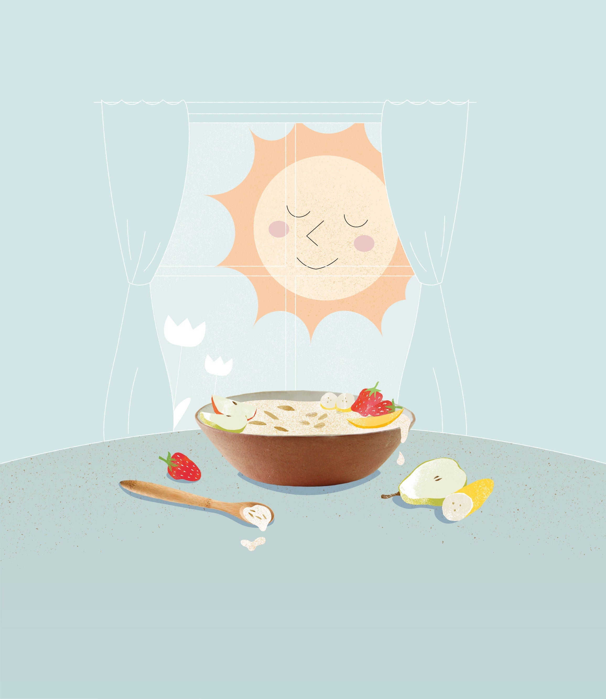 Babys Nachmittagsbrei