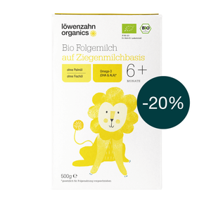 Bio Folgemilch aus Ziegenmilch