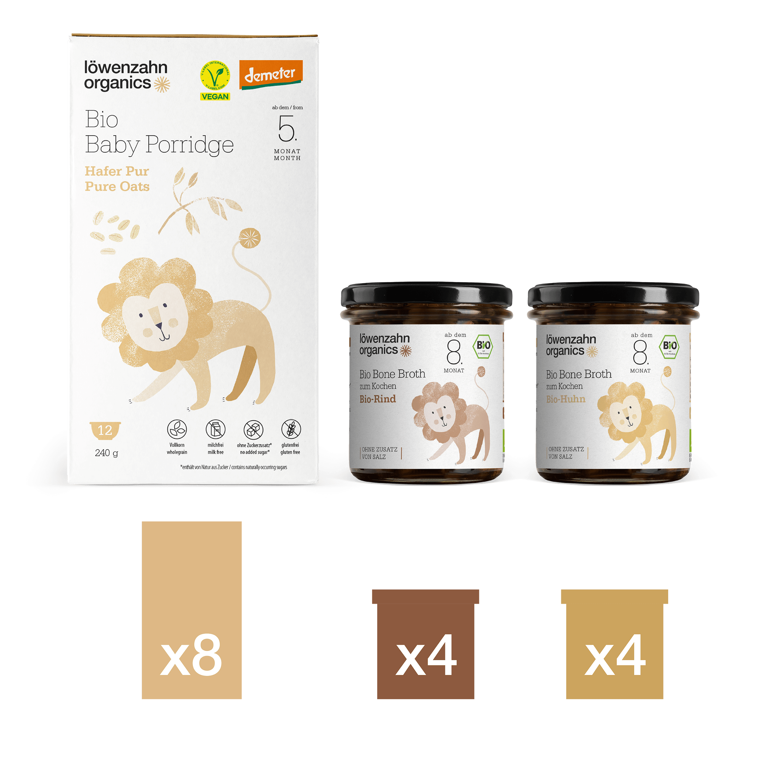 Beikost Bundel: Babybrei und Knochenbrühe für die Beikost