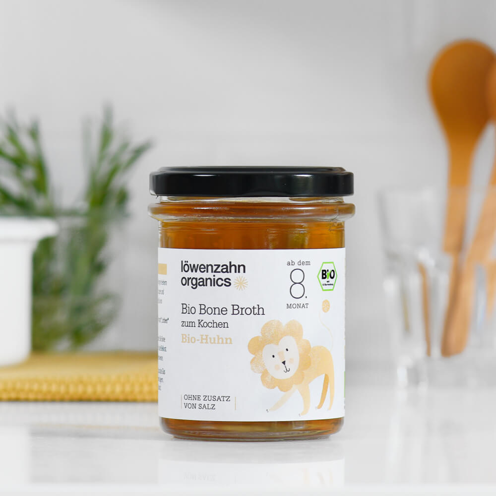 Beikost Knochenbrühe Huhn 