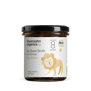 Bio Knochenbrühe für Kinder (Bio-Huhn)