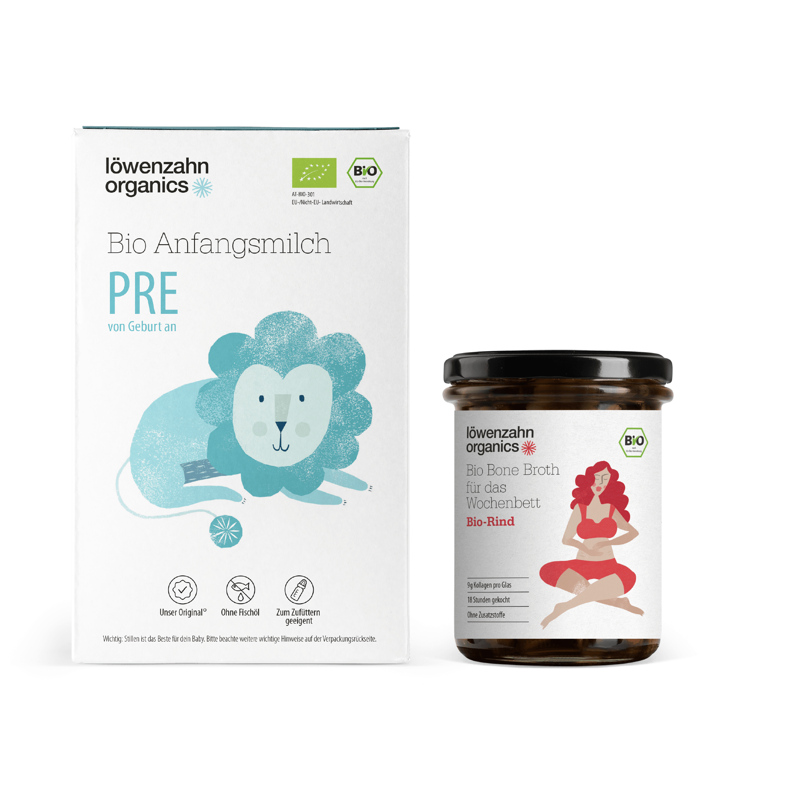 Pre Anfangsmilch mit Wochenbettsuppe