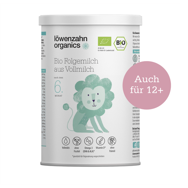 Bio Folgemilch aus Vollmilch