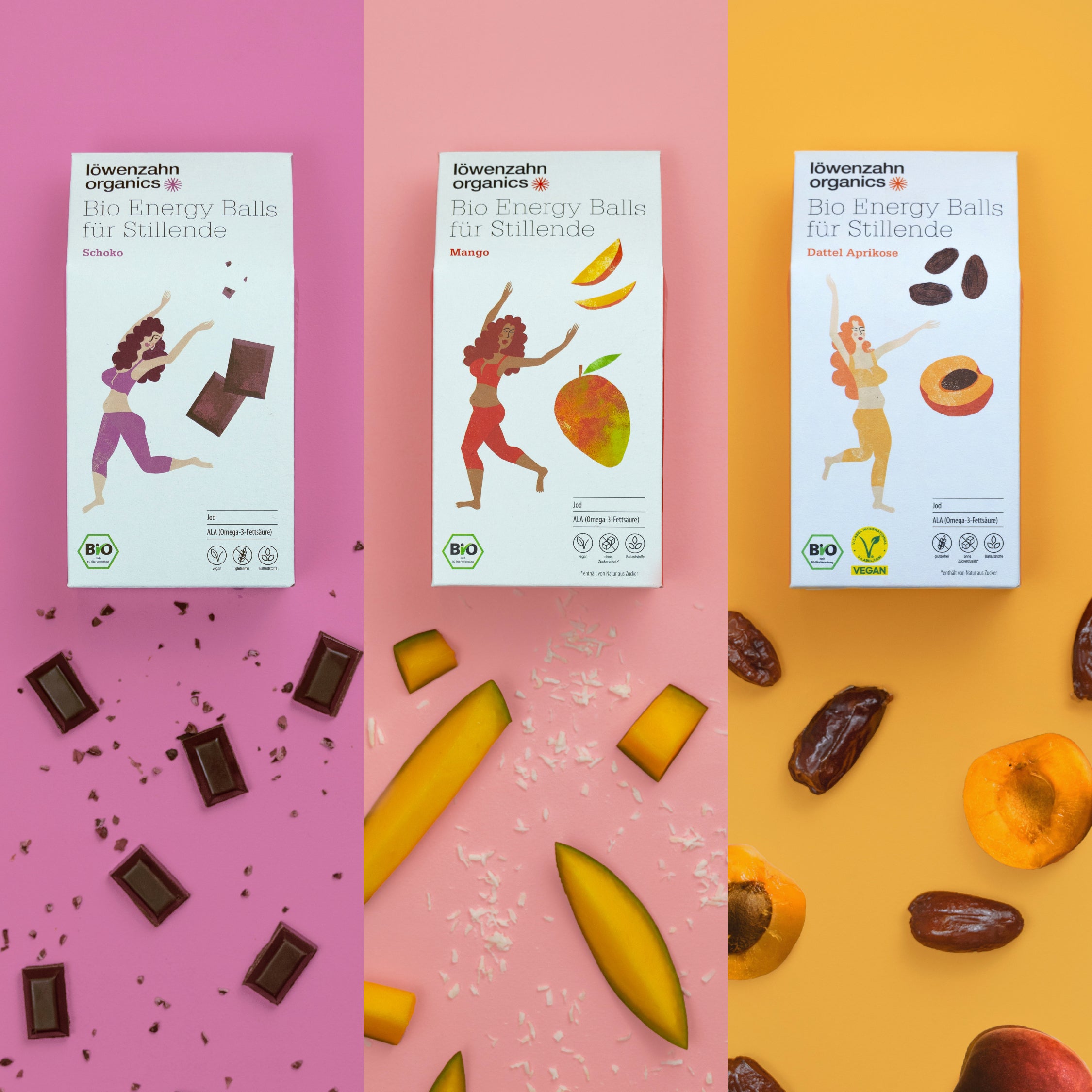 Bio Energy Balls Stillkugeln Löwenzahn Organics