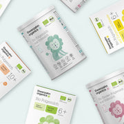 Verschiede Babymilch Packungen 